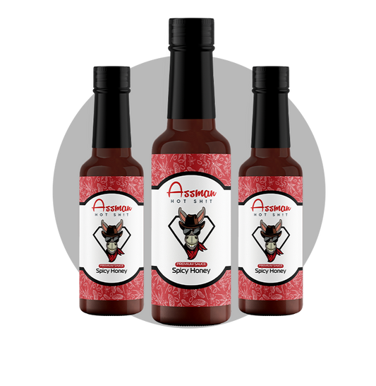 Spicy Honey Hot Sauce - 3 Pack